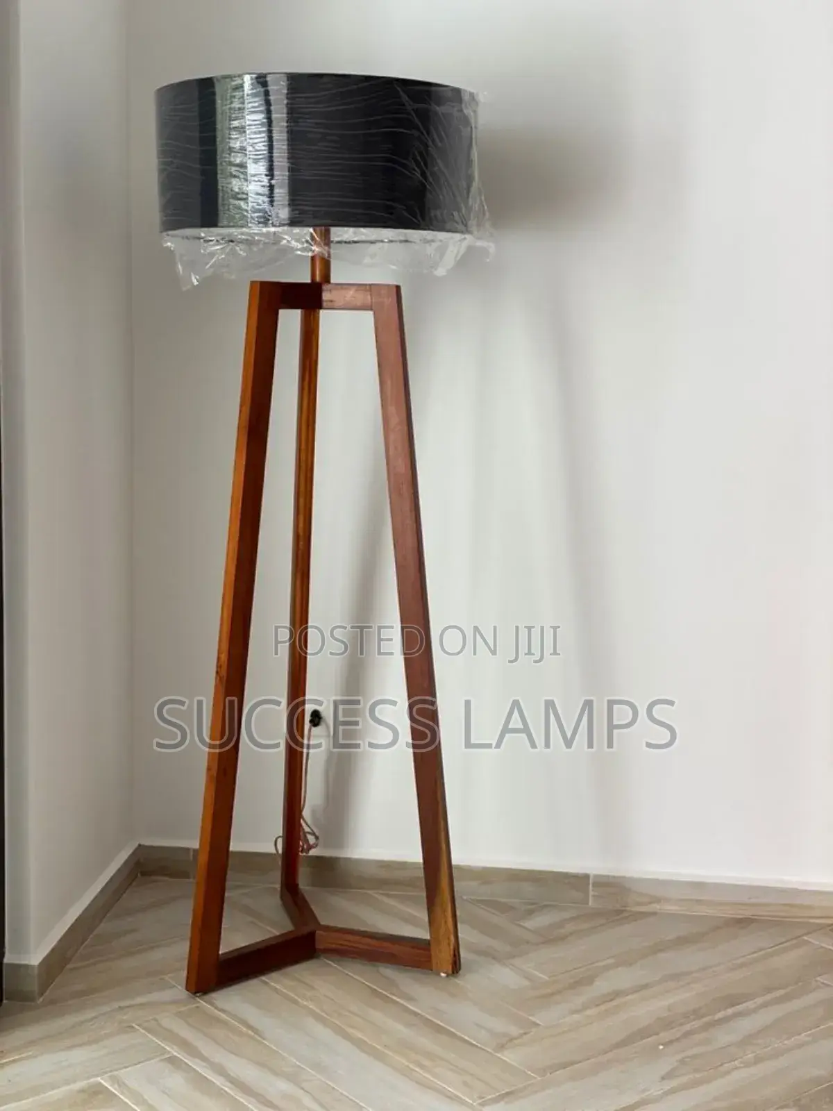 Palma Black Floor Lamp.