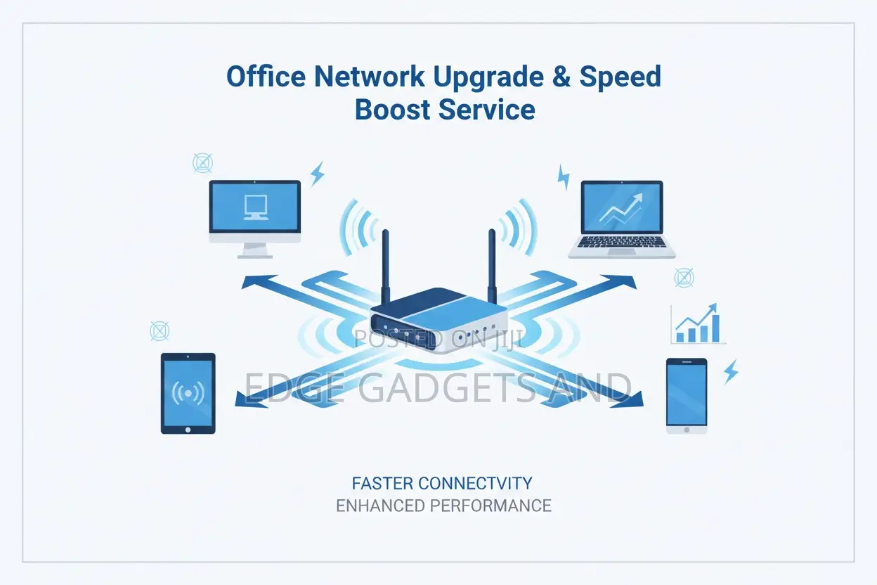 Office Network Upgrade and Speed Boost Service