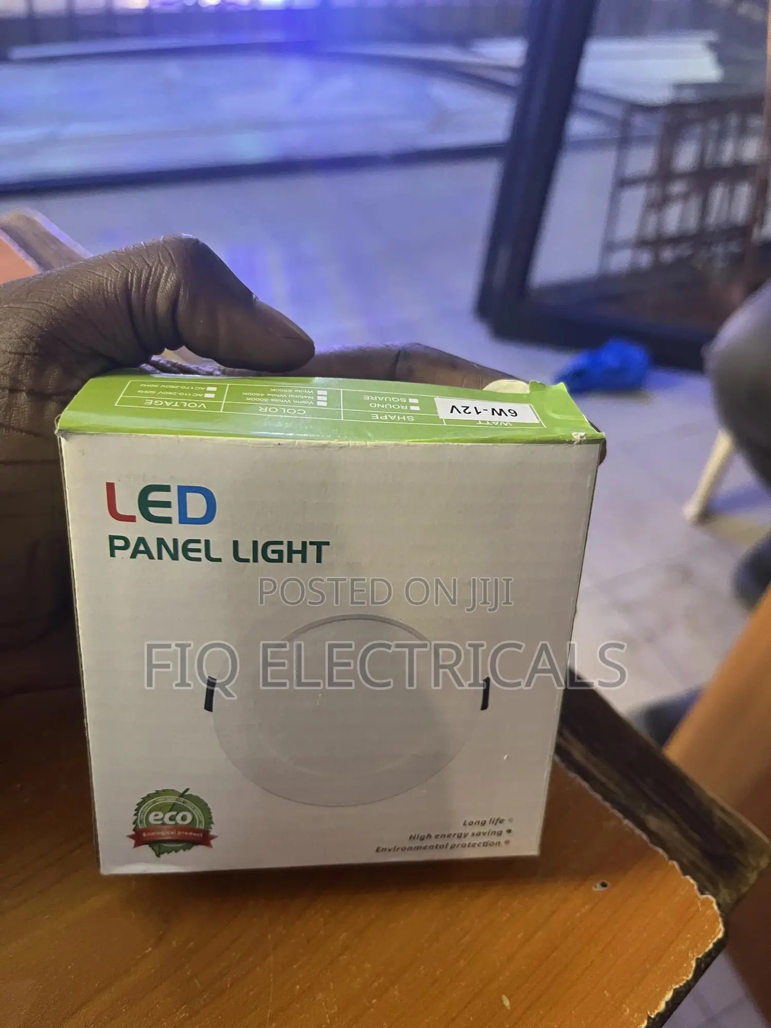 6watts 12 v Recessed Panel Light (Solar Panel Light)