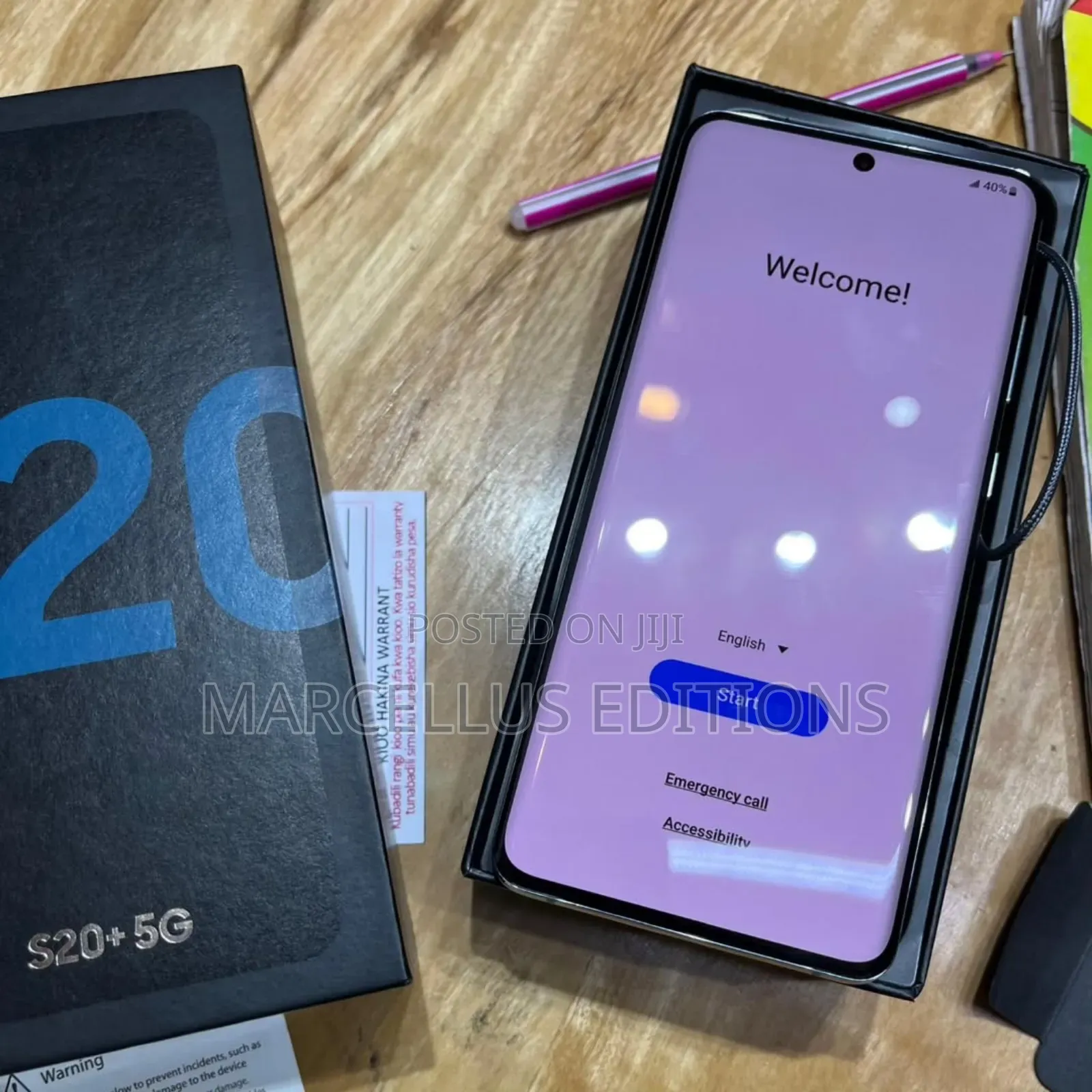 Samsung Galaxy S20+ 5G 256 GB Black