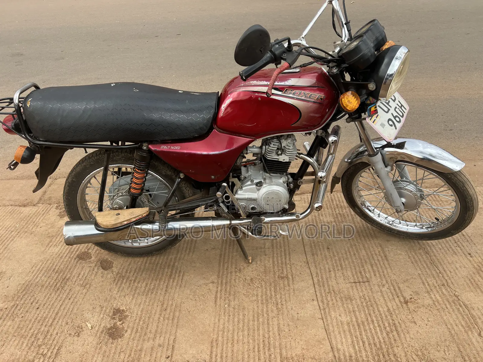 Bajaj Boxer 100 2021 Red