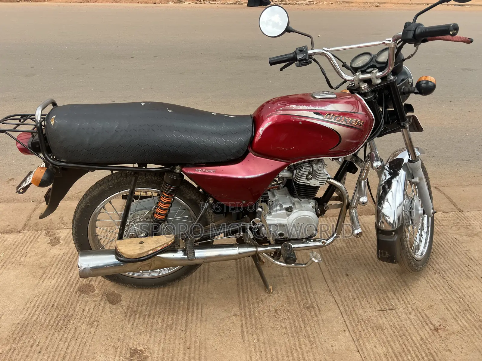 Bajaj Boxer 100 2021 Red