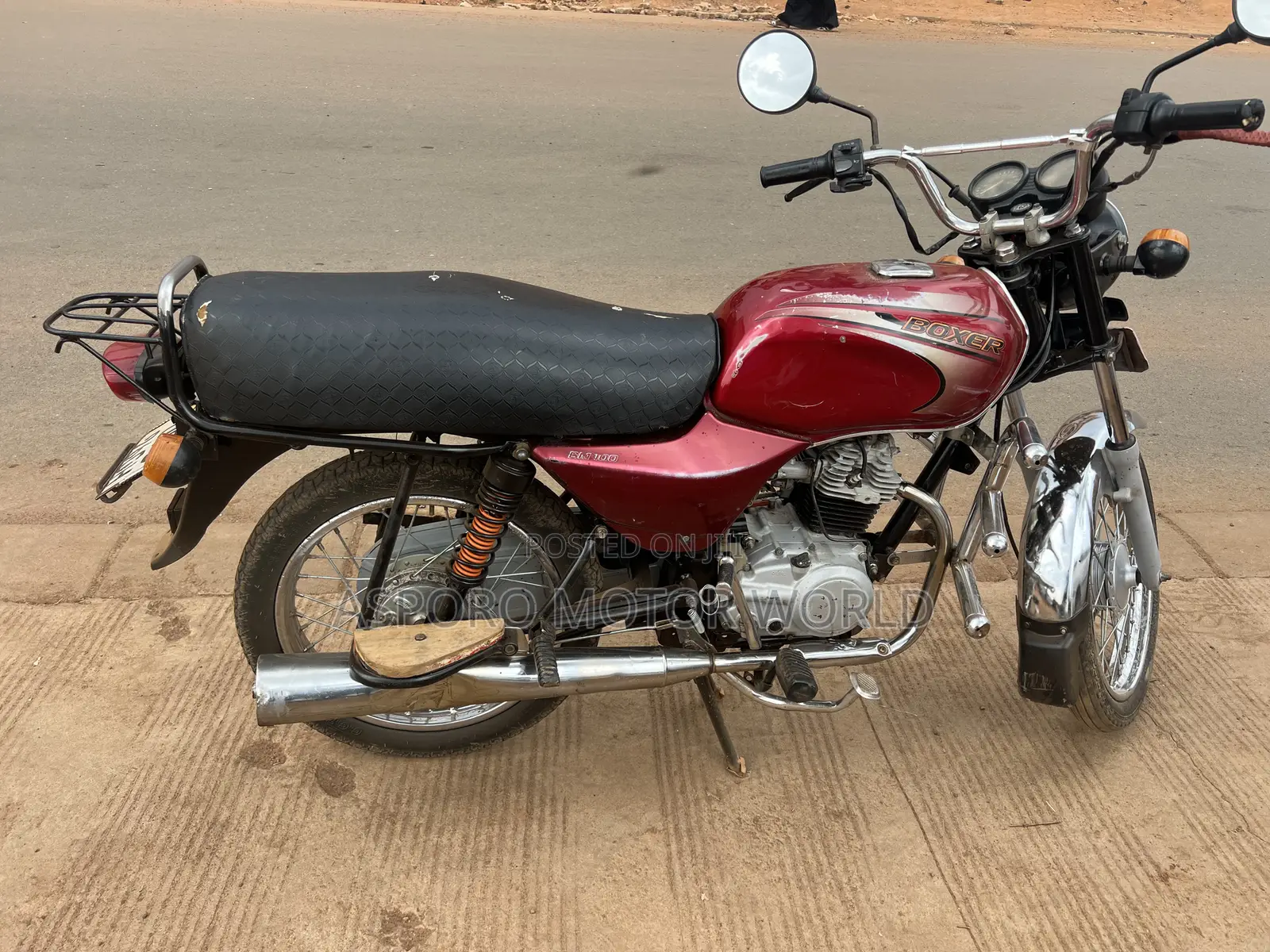 Bajaj Boxer 100 2021 Red