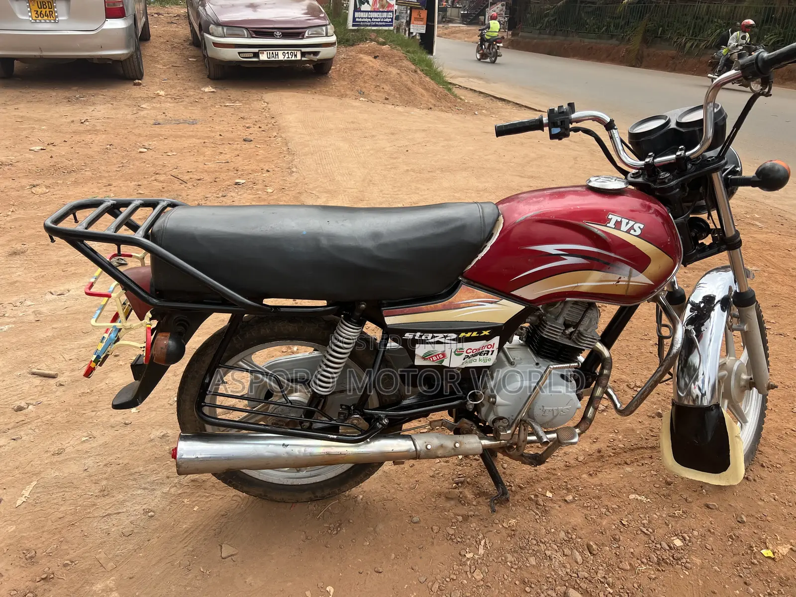 TVS XL 100 2020 Red