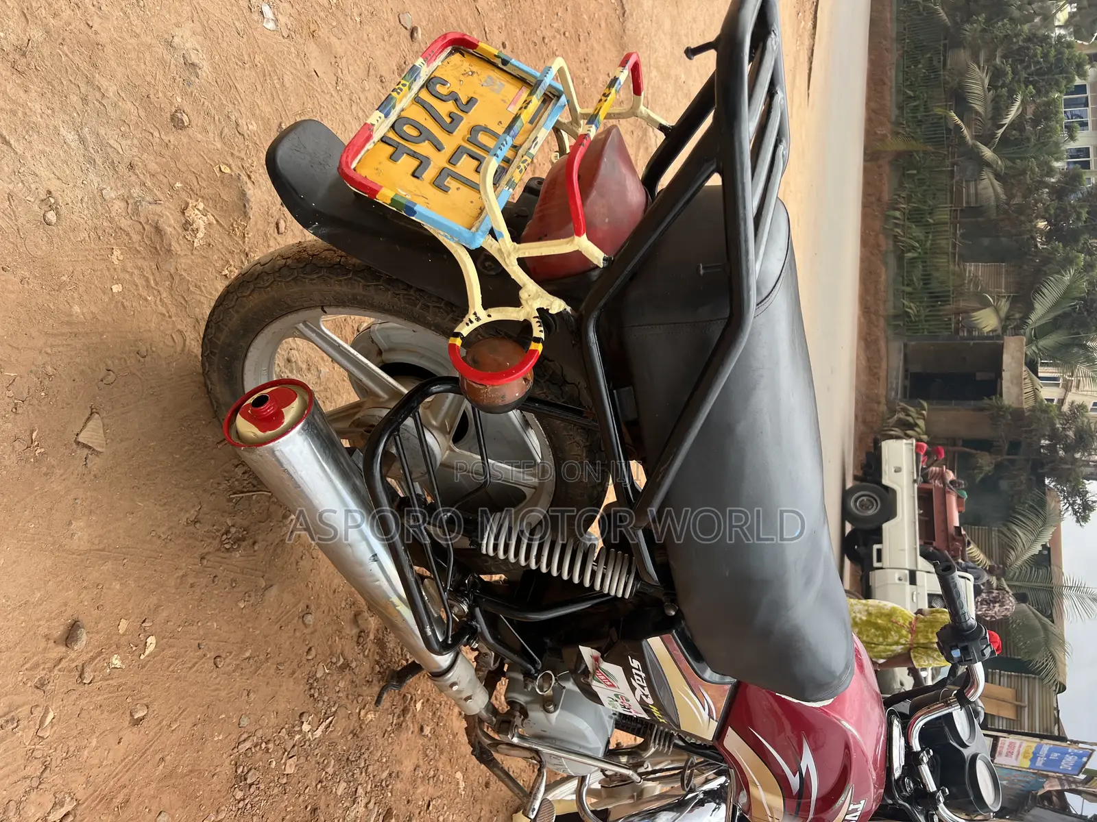 TVS XL 100 2020 Red