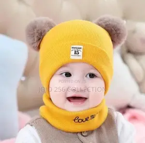 Baby Caps With Neck Warmer