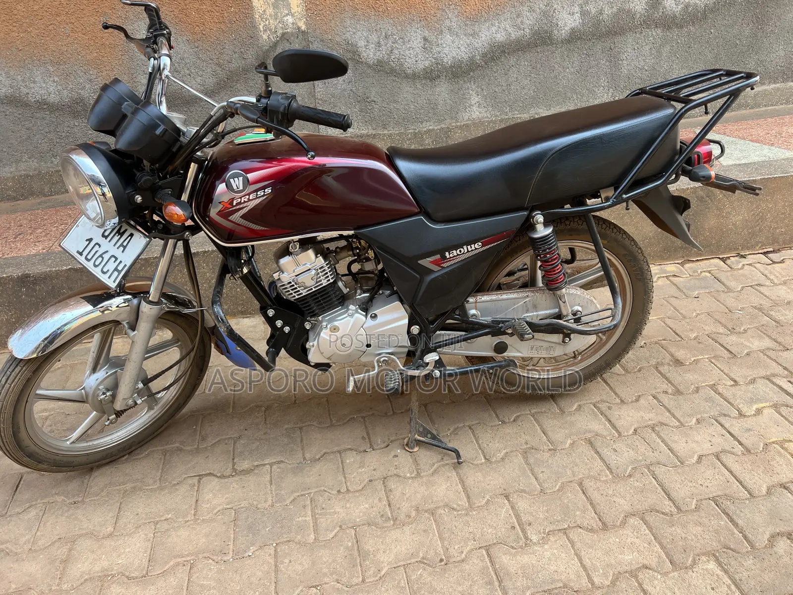 Haojue DK125 2025 Red