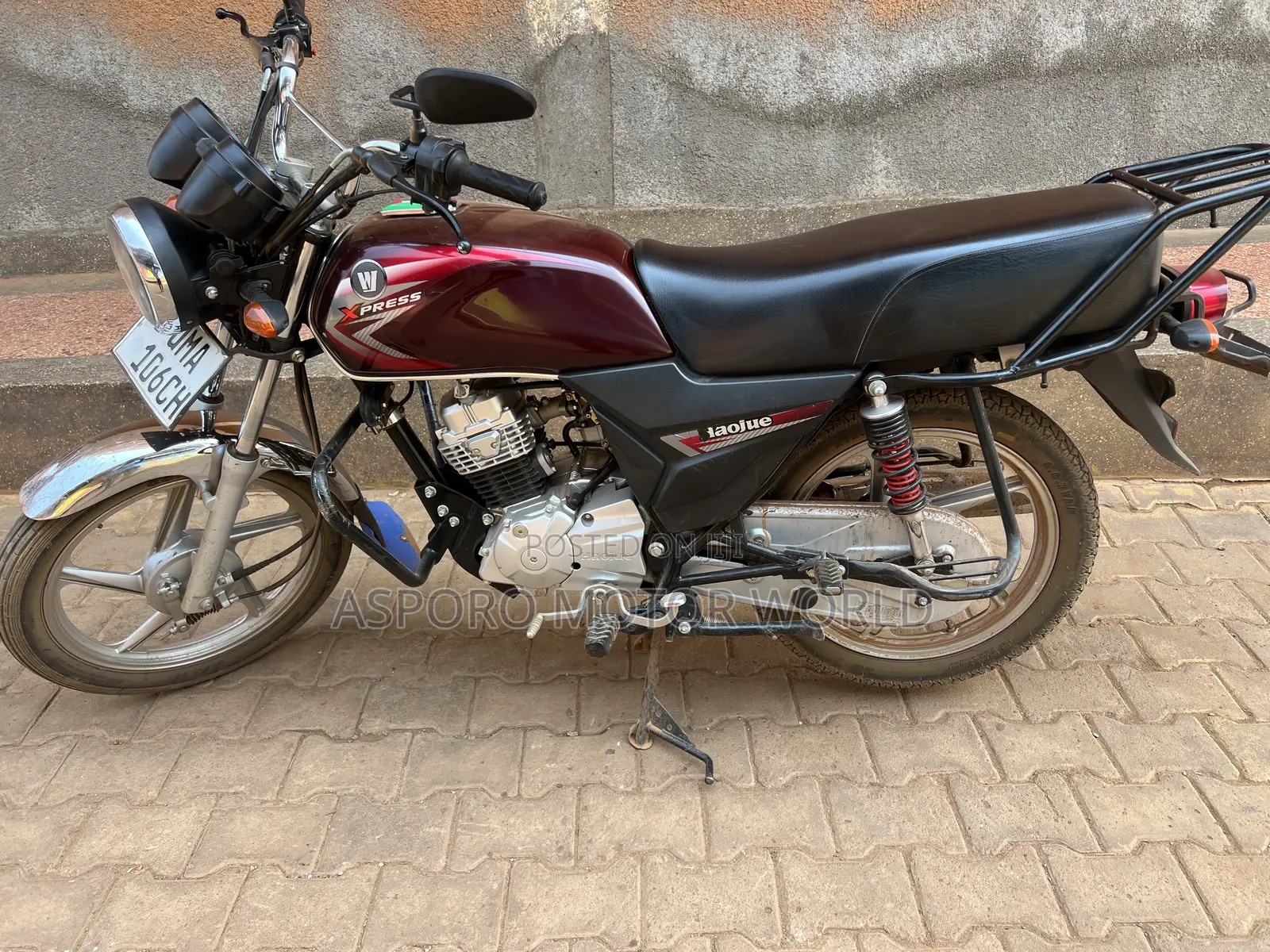 Haojue DK125 2025 Red