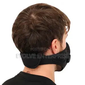 Half-Face Windproof Face Mask - Black