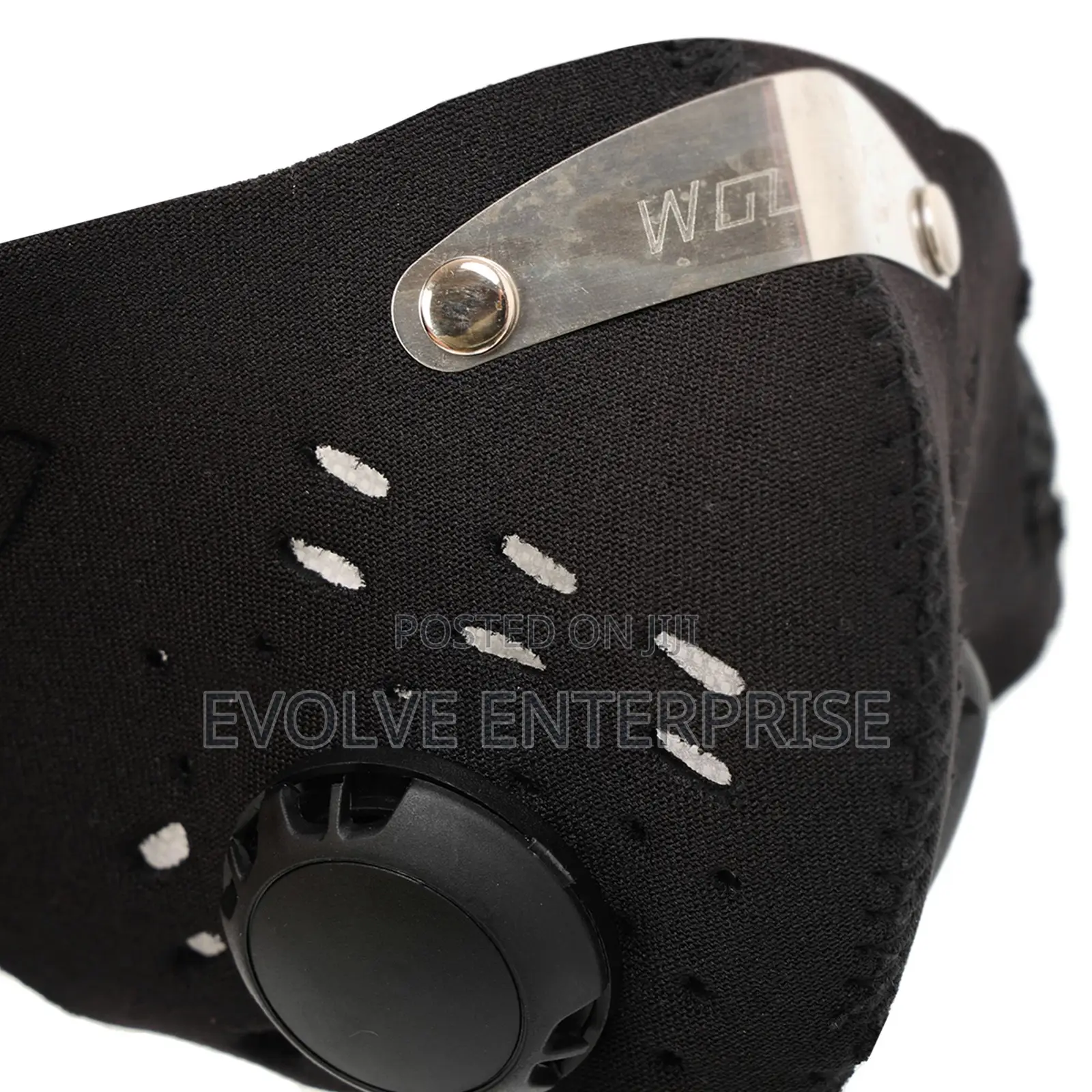 Half-Face Windproof Face Mask - Black