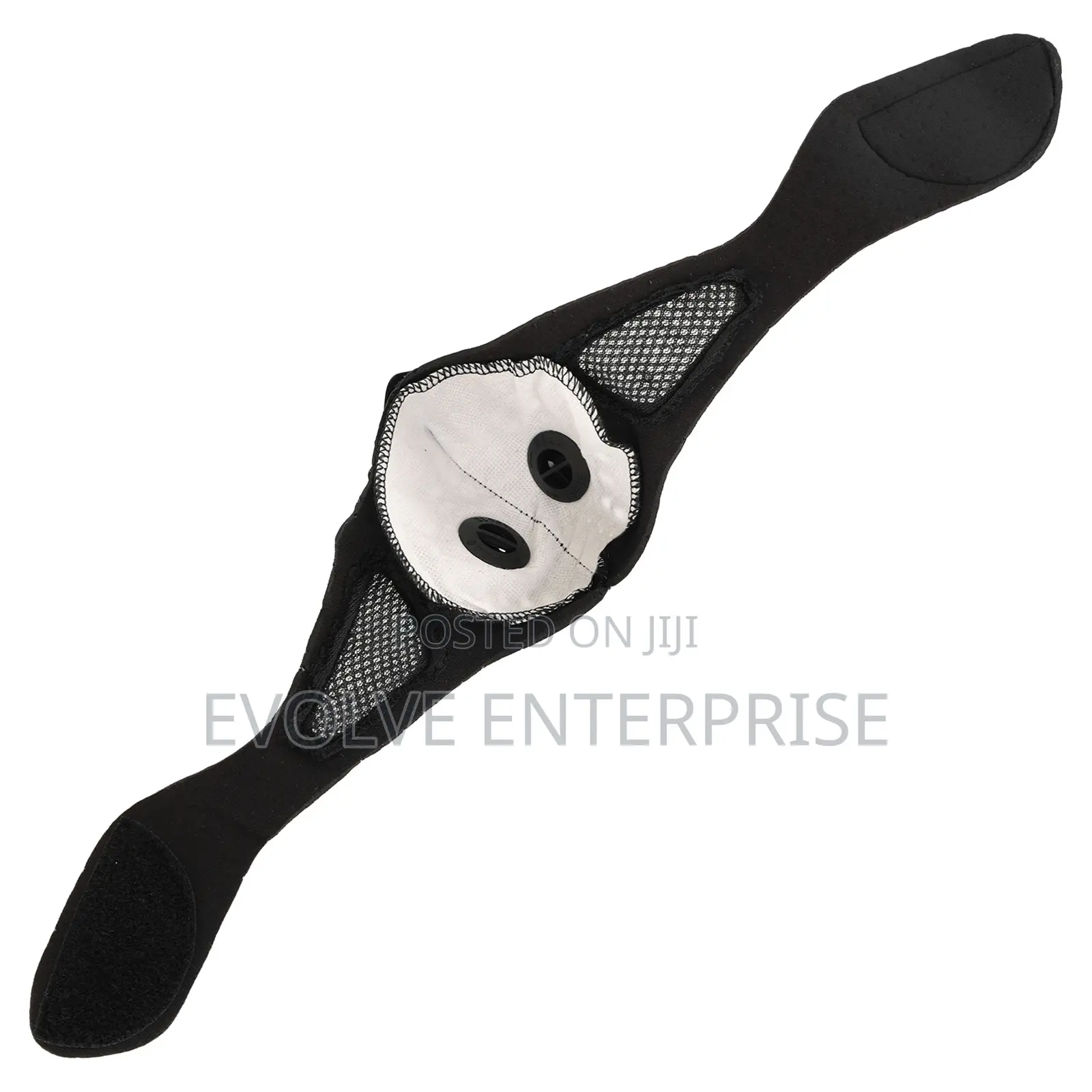 Half-Face Windproof Face Mask - Black