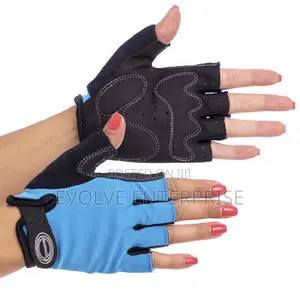 Open-Finger Cycling Gloves - Multicolor