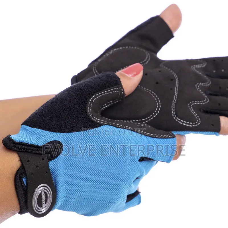 Open-Finger Cycling Gloves - Multicolor