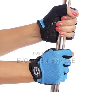 Open-Finger Cycling Gloves - Multicolor