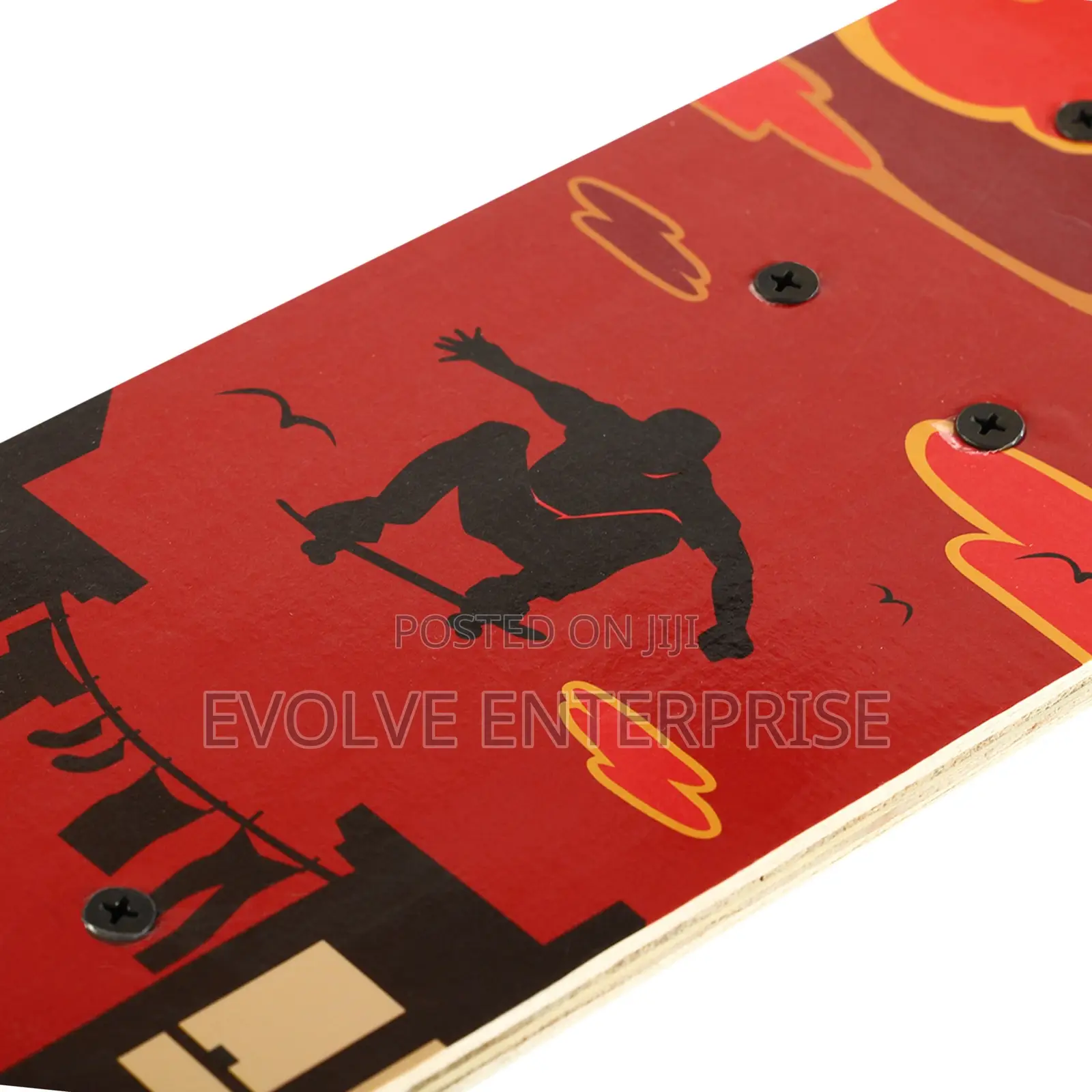 Mini 17" Wooden Skateboard