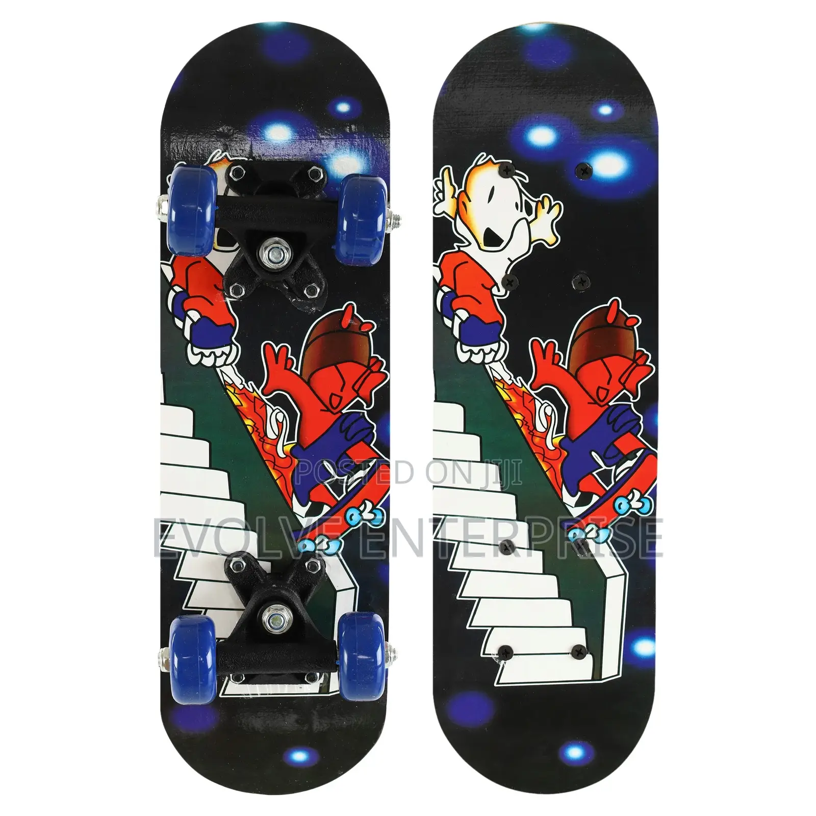 Mini 17" Wooden Skateboard