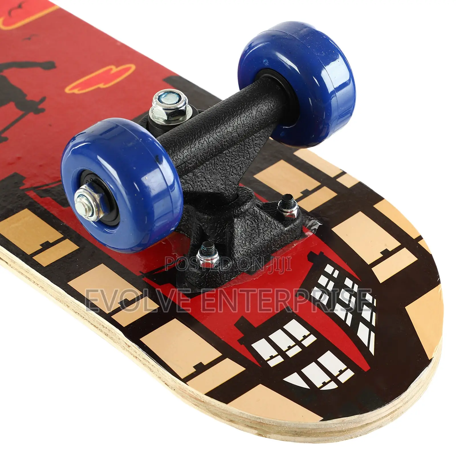 Mini 17" Wooden Skateboard