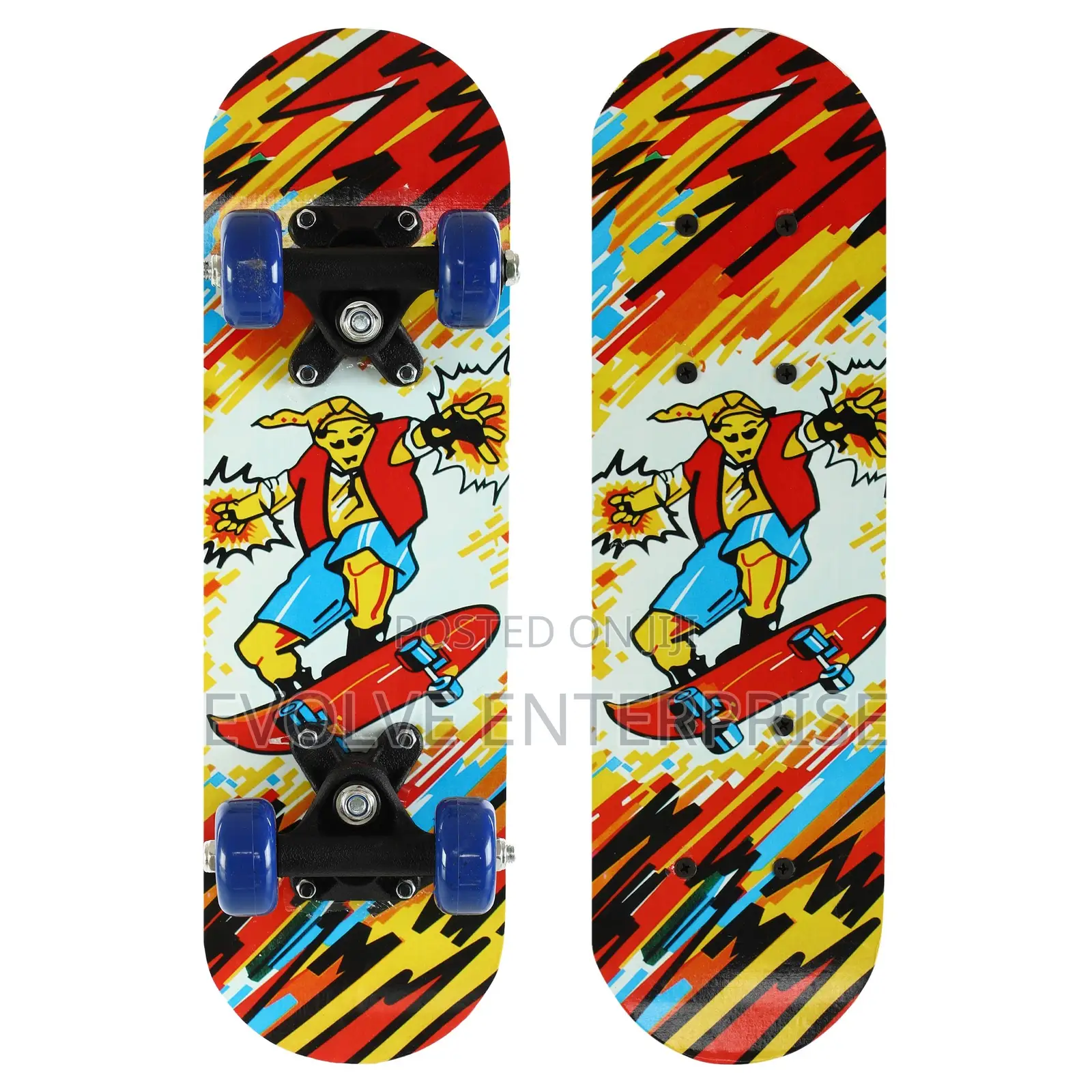 Mini 17" Wooden Skateboard