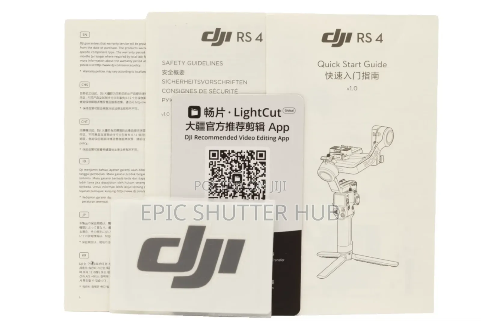 Dji Rs 4 Gimbal Stabilizer