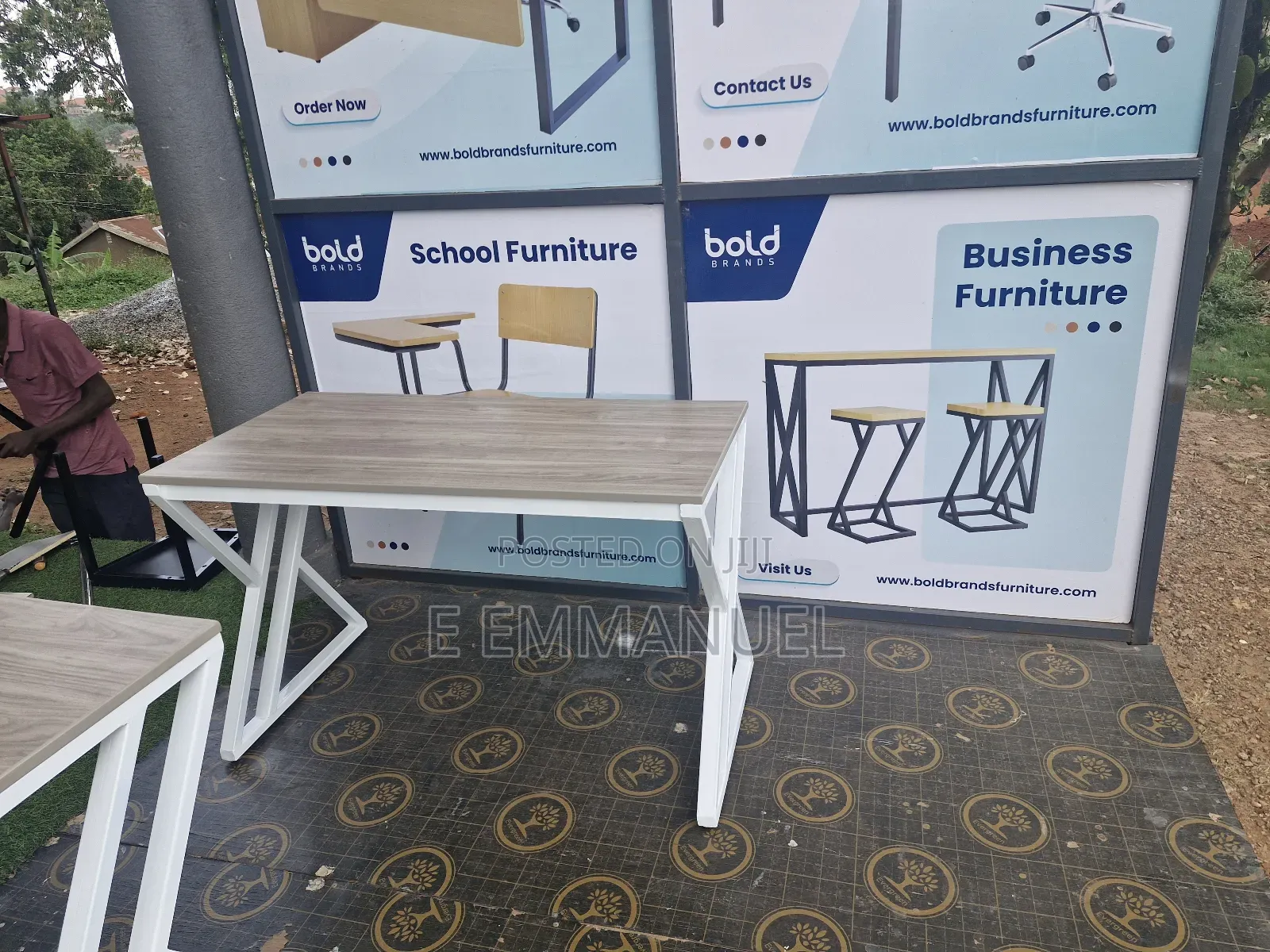 Office Table Steel Design