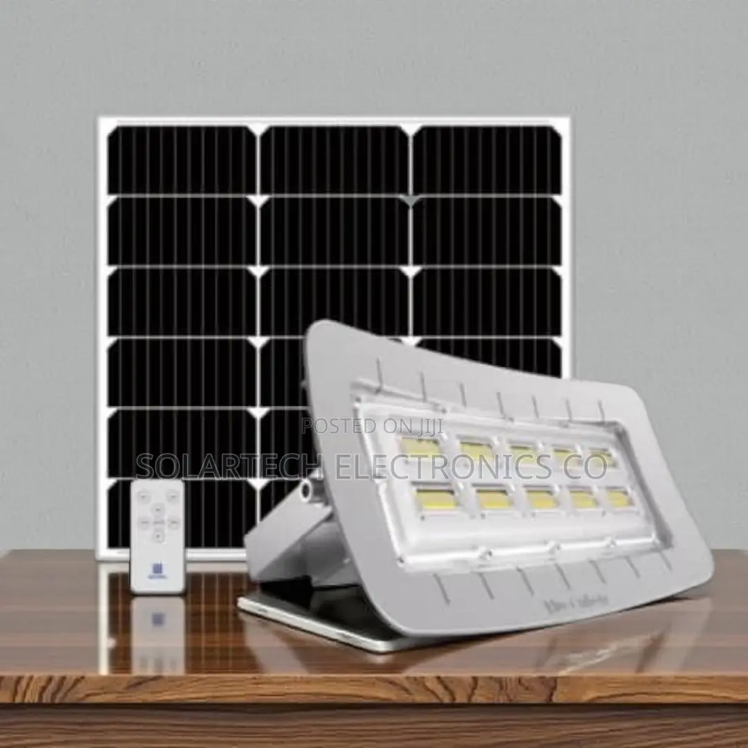 Blue Carbon 100w Radar Sensor Solar Floodlight