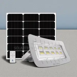 100w Radar Solar Flood Light – Blue Carbon Series-Nova