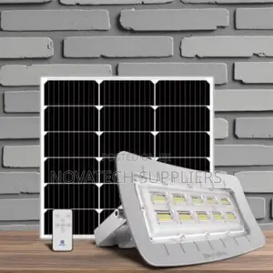 100w Solar Flood Light – Blue Carbon Radar Version