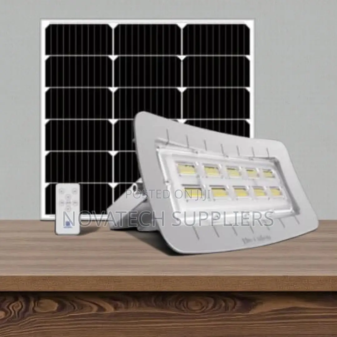 100w Blue Carbon Radar Solar Flood Light
