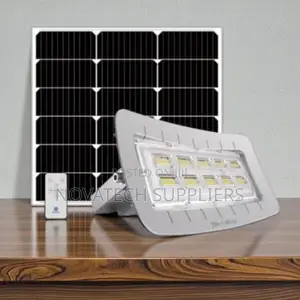100w Radar Solar Flood Light – Blue Carbon Series Nova