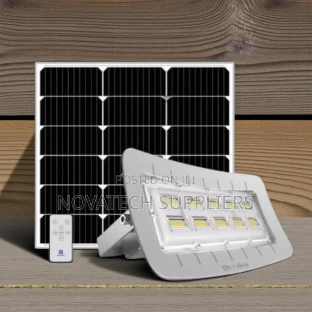 Blue Carbon 100w Solar Light With Motion Detection
