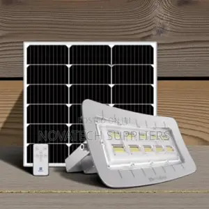 Blue Carbon 100w Solar Light With Motion Detection
