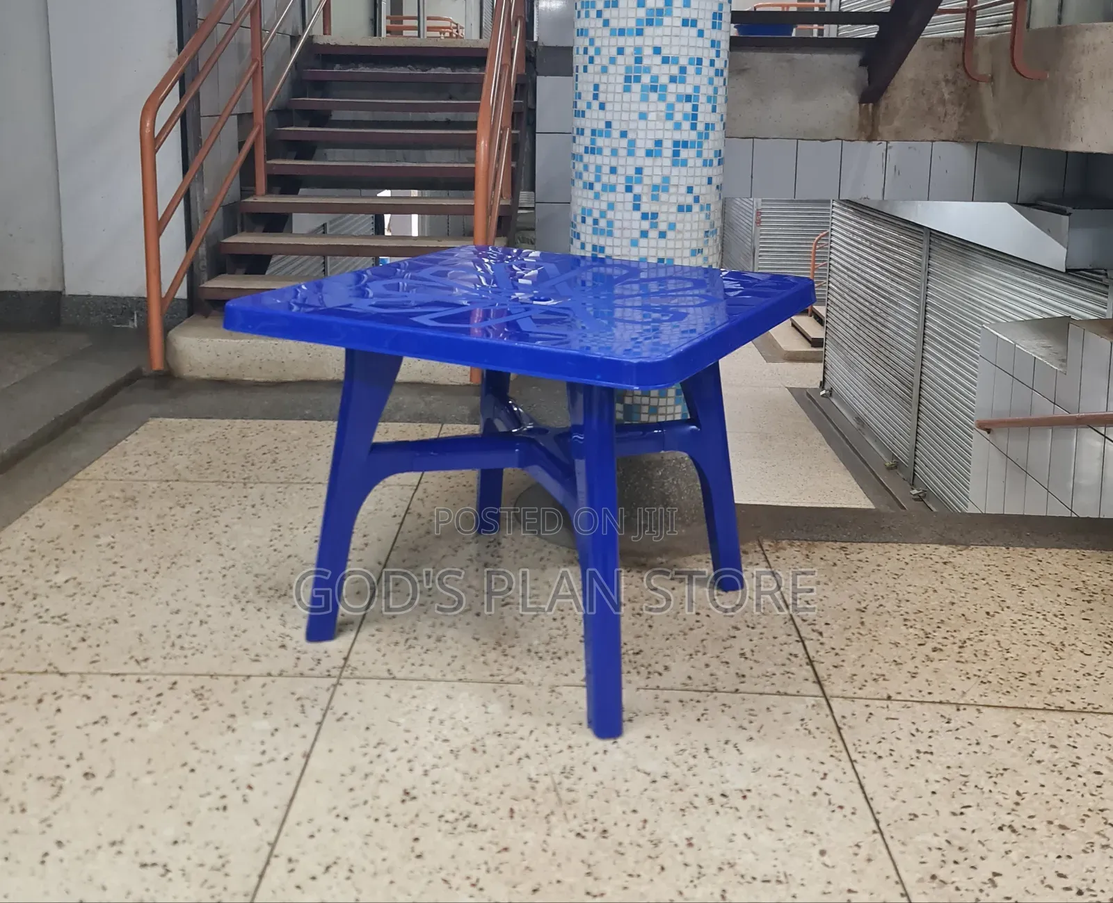 Farmhouse Plastic Table Plastic Table 4people