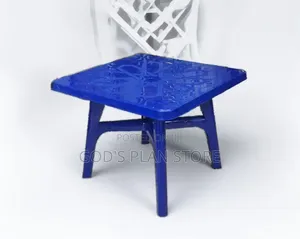 Bars Gardens Hotels Dining Plastic Table Plastic Table Blue