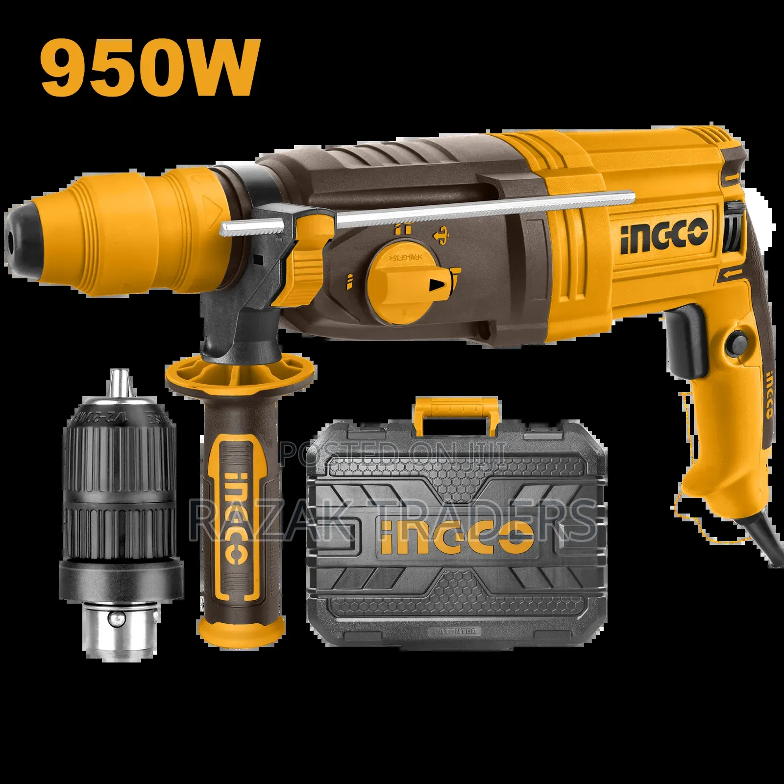 Ingco 950w Rotary Hammer Rgh9528-2