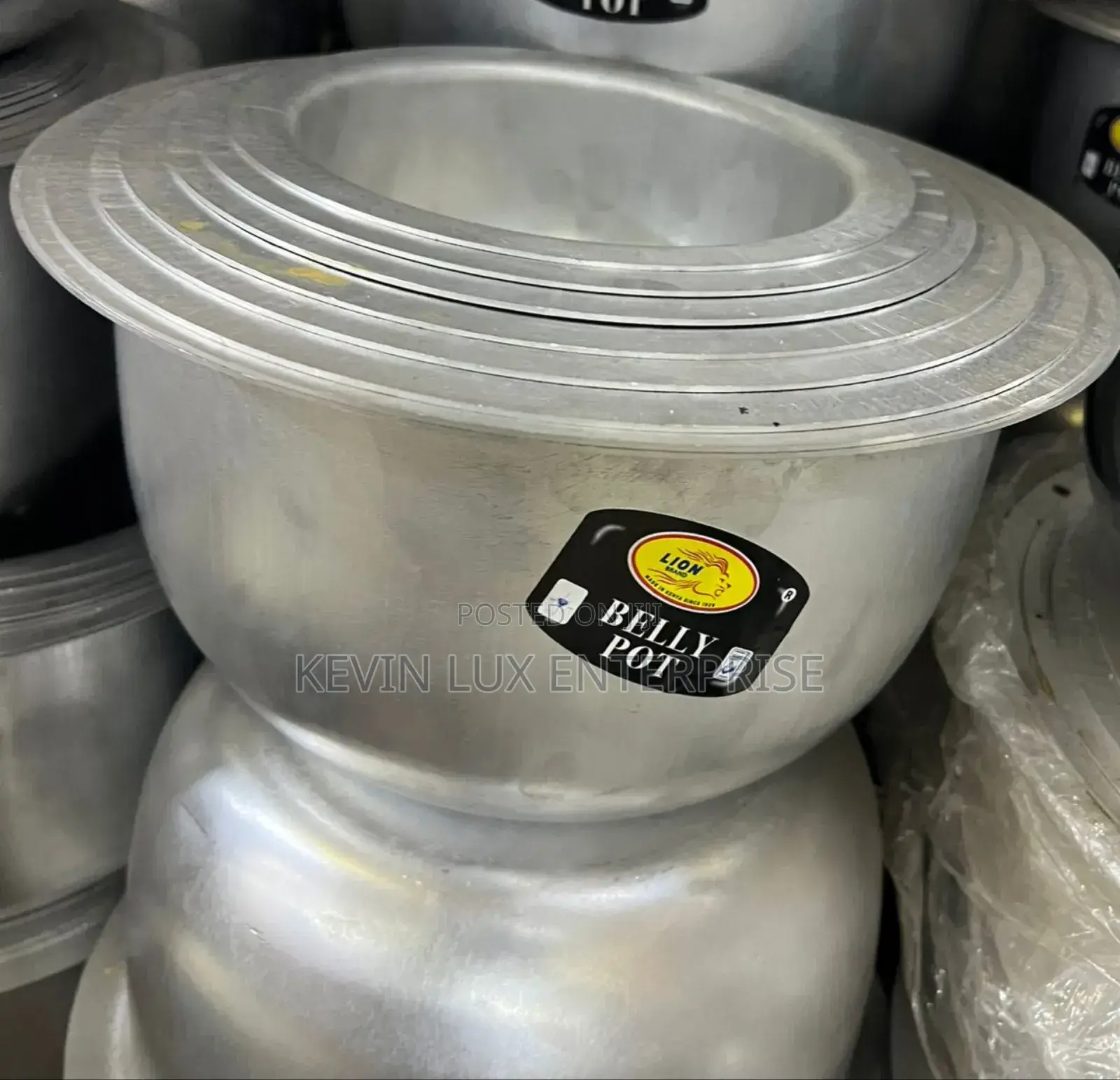 Aluminum Saucepan 8 Pieces