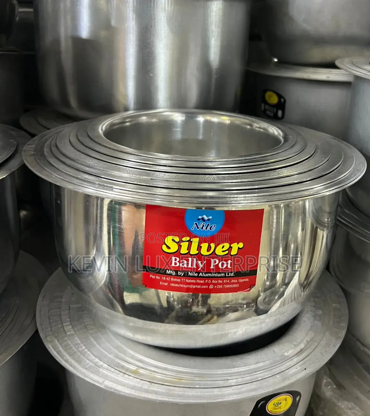 Stainless Saucepan Heavy Duty 8 Pieces