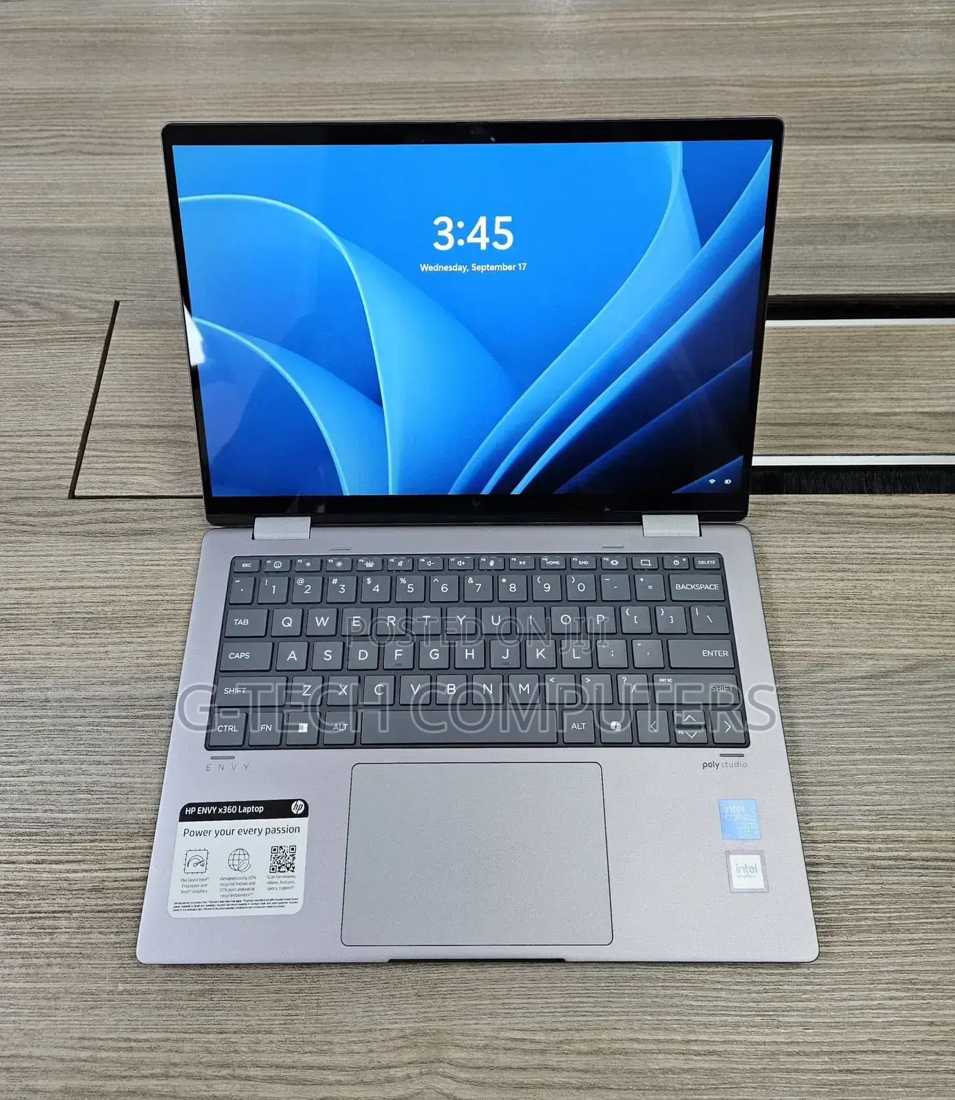 New Laptop HP Envy 15 16GB Intel Core Ultra 7 SSD 1T