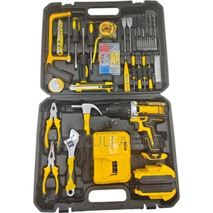 Comprehensive Cordless Drill and Hand Tool Set