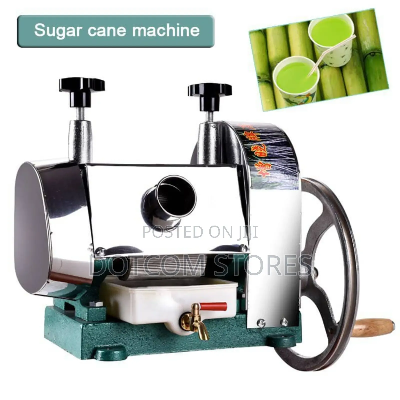 Manuel Stainless Sugarcane Juicer Machine