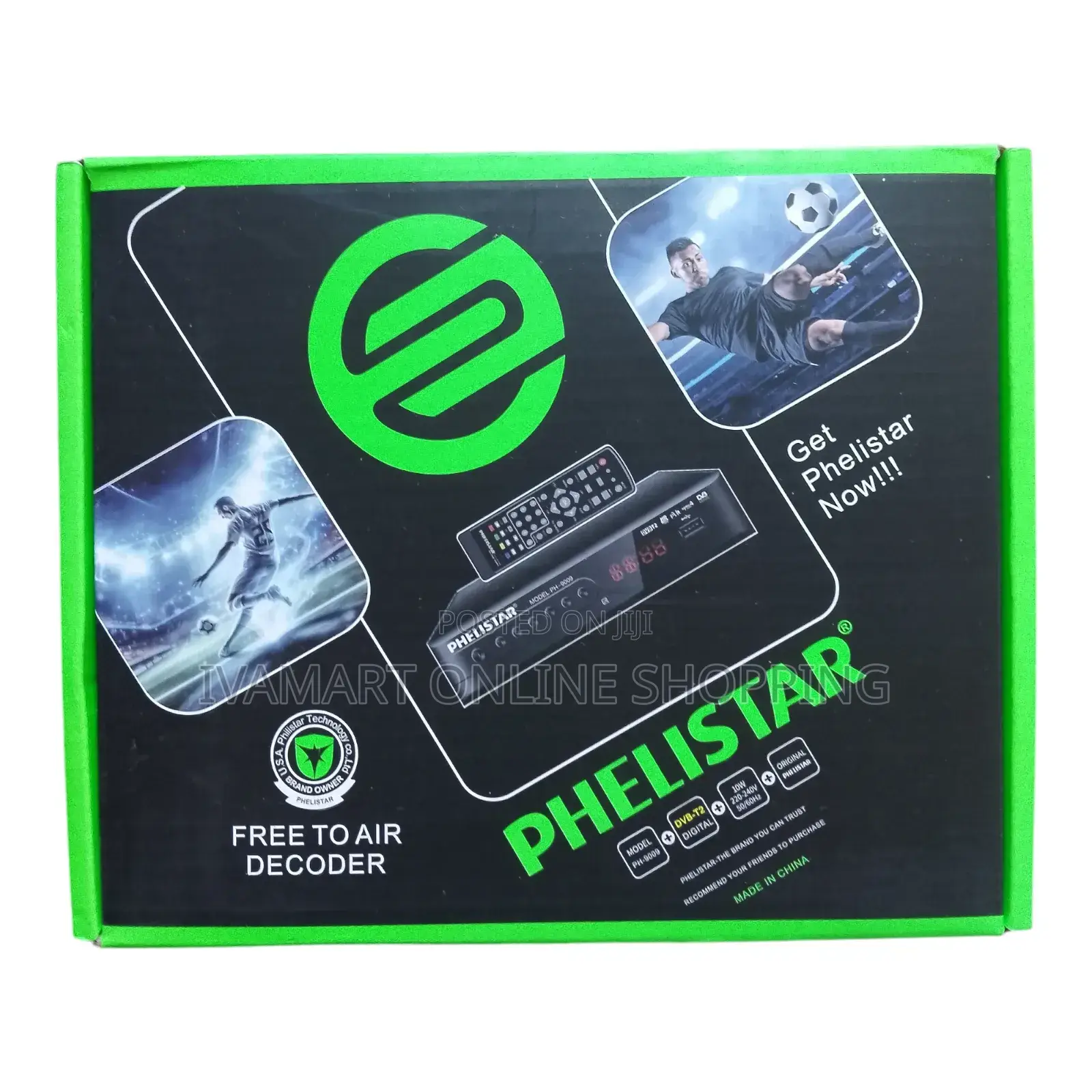 New Phelistar Digital Free-to-air Decoder - Clear Local Channels