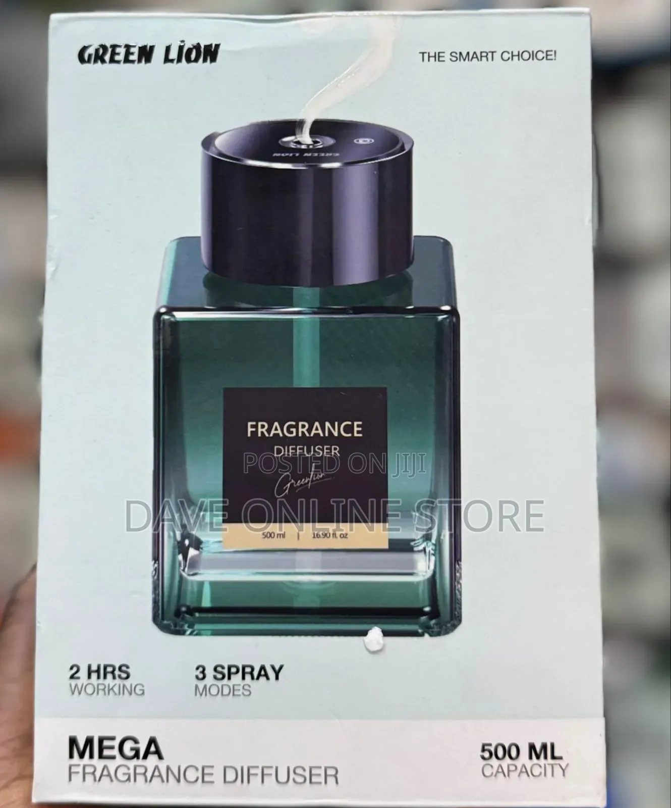 Green Lion Mega Fragrance Diffuser - Green -