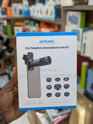 Apexel Portable 9 in 1 10x Lens Set Phone Camera Lens