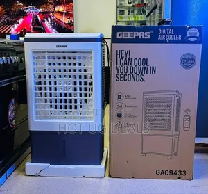 45l Geepas Gac9433 Digital Air Cooler. - White