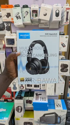 Soundcore by Anker Life Q30 Wireless Noise-Cancelling Headphones.