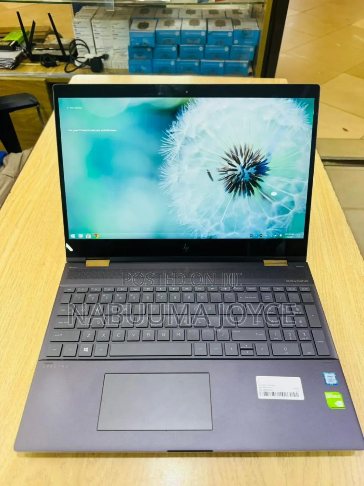 New Laptop HP Spectre X360 15 16GB Intel Core I7 SSD 512GB