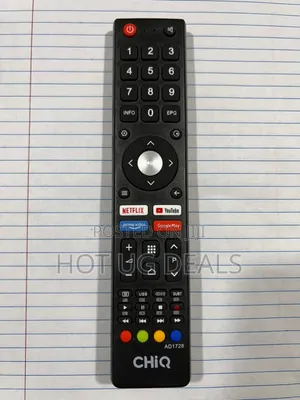 Chiq Replacement Smart Tv Remote Control – Netflix, Youtube, Prime