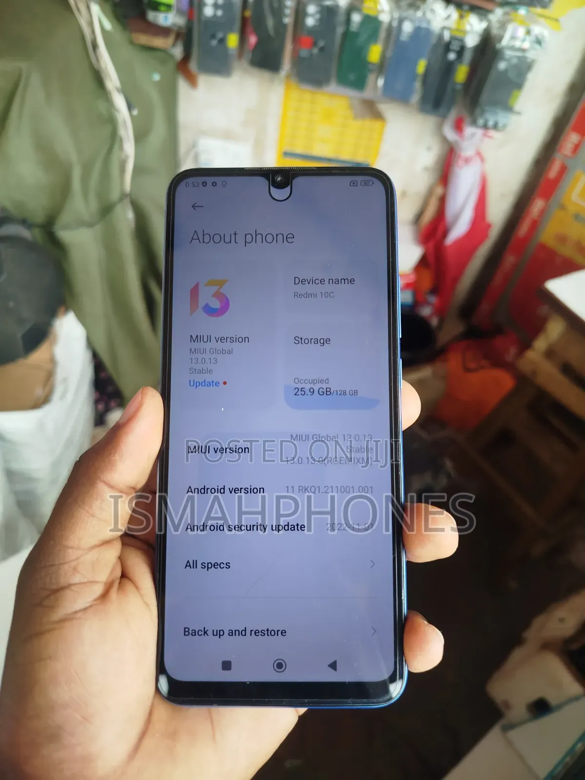 Xiaomi Redmi 10C 128 GB Blue