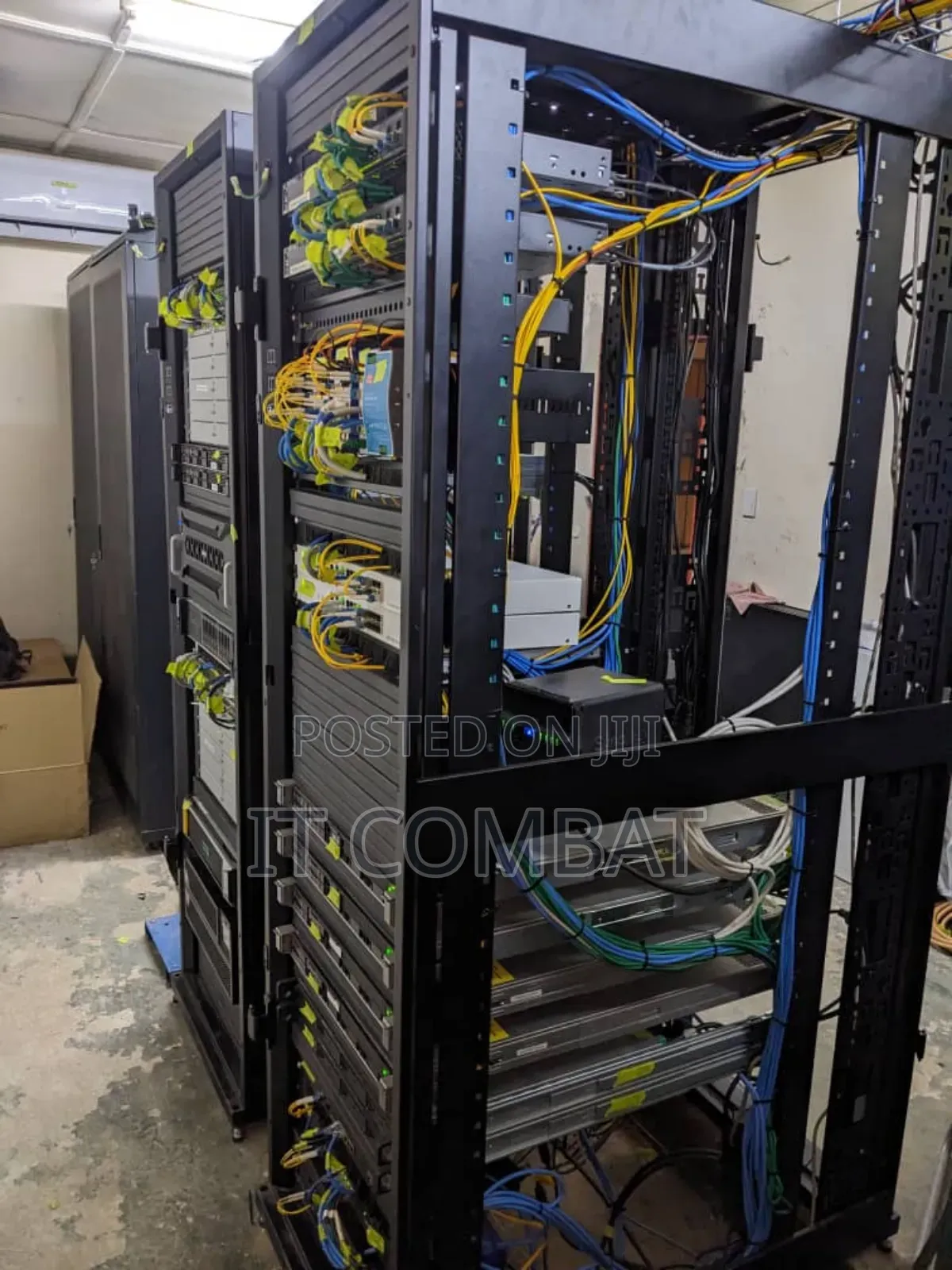 Server Room Structural Setup and Installation