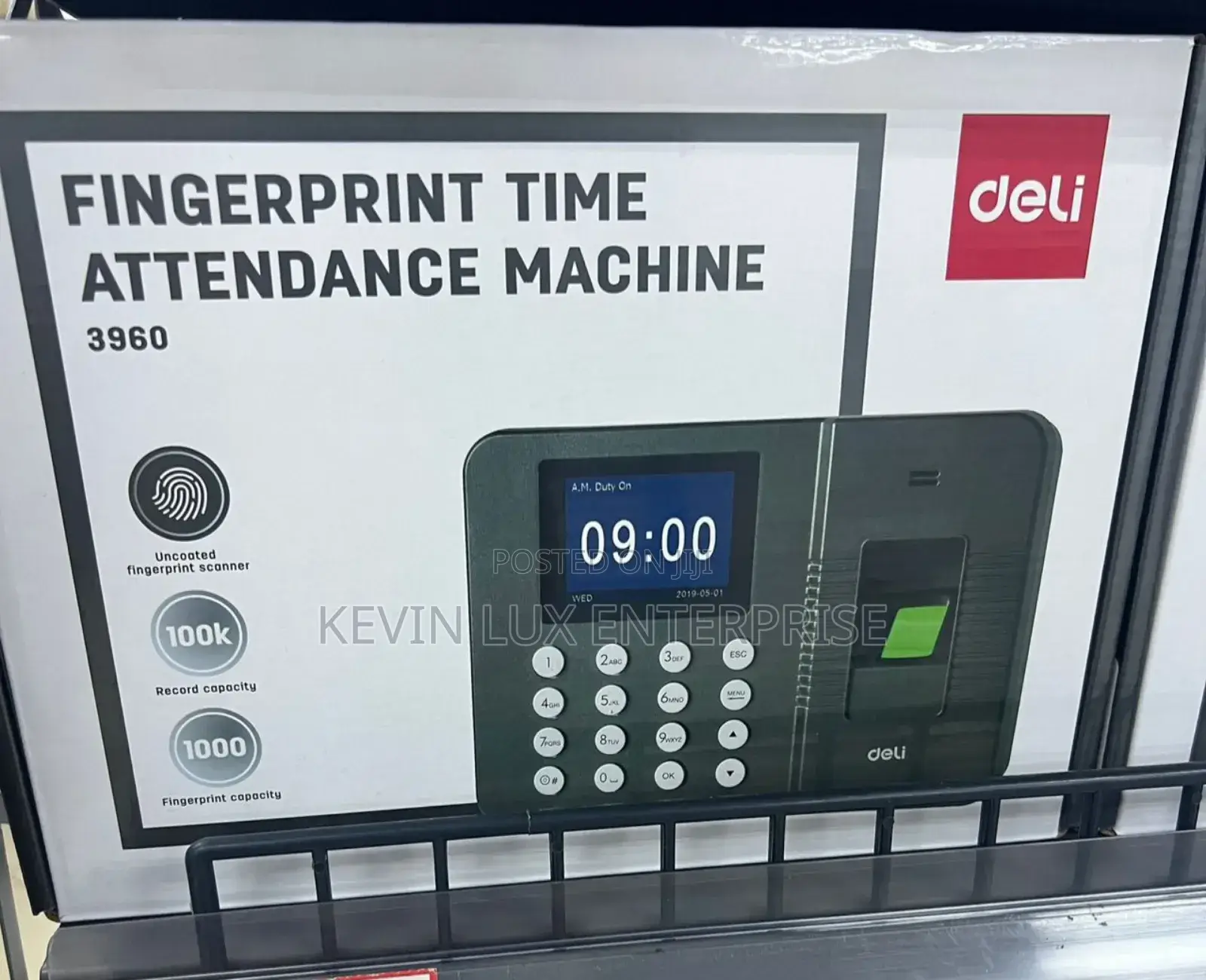 Finger Print Attendance Time Machine