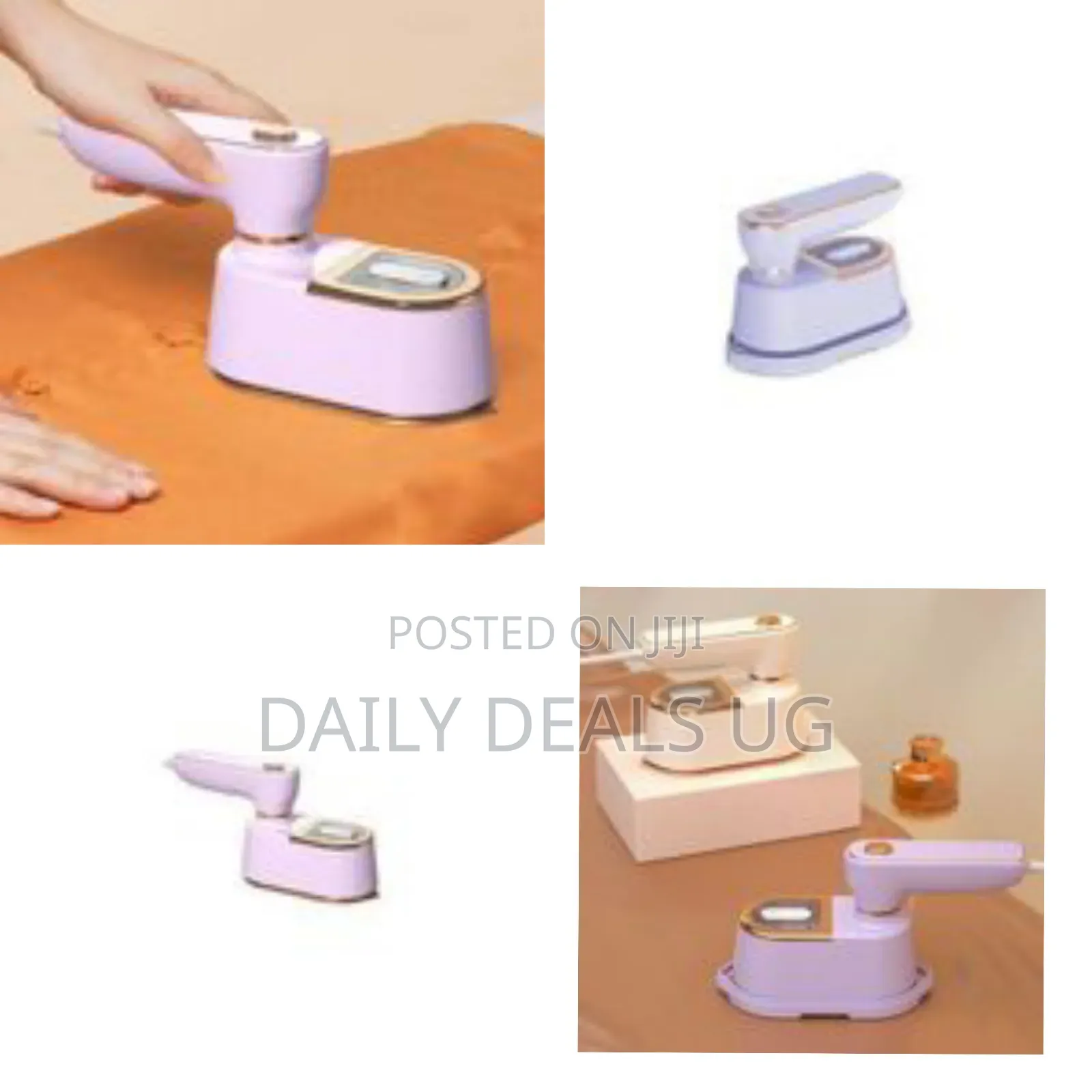 Compact Handheld Steam Iron / Garment Steamer - Multicolor